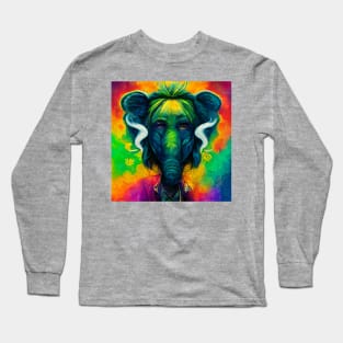 Smokin' Heffalump Long Sleeve T-Shirt